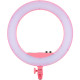 Кольцевой свет для макияжа (Светодиодная лампа) Godox LR160 Bi-Color Ringlight (Pink)